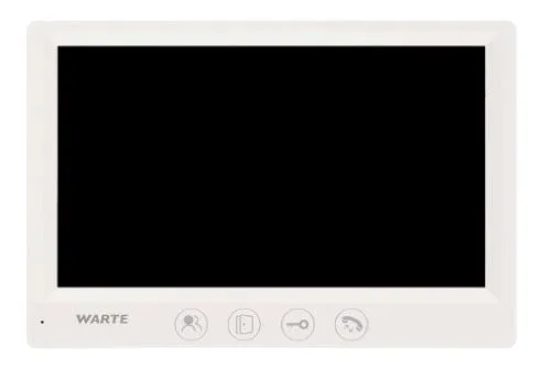 Видеодомофон WARTE-DM7-07M MHD белый (КВАРТАЛ) 7" c записью по детекции движения