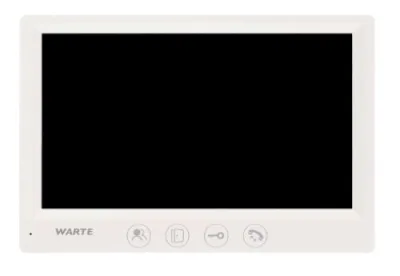 Видеодомофон WARTE-DM7-07M MHD белый (КВАРТАЛ) 7" c записью по детекции движения