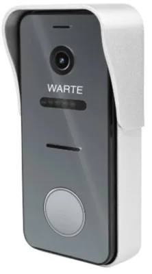 Вызывная панель WARTE-DP-05 MHD серебро (ЭТЮД) мультиформатная видеодомофона 2mp 148 градусов