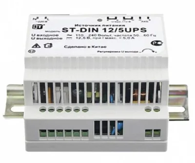 ST-DIN 12/5UPS, Стабилизированный источник питания