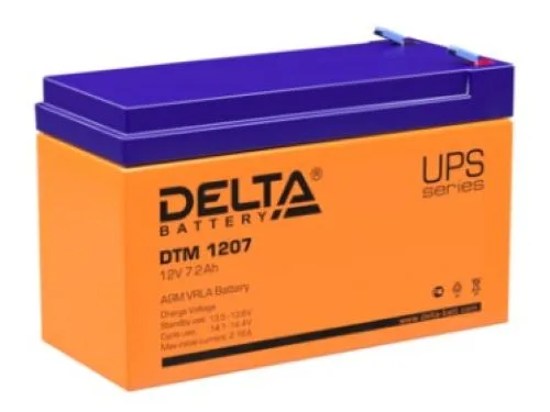 Аккумулятор Delta DTM 1207,12В/7Ач свинцово-кислотный