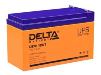 Аккумулятор Delta DTM 1207,12В/7Ач свинцово-кислотный