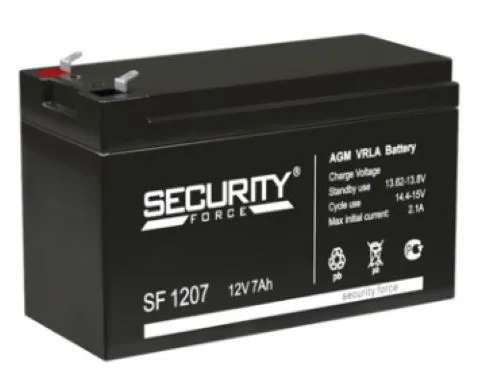 Аккумулятор SF 12В 7Ач (SF 1207)