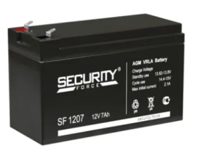 Аккумулятор SF 12В 7Ач (SF 1207)