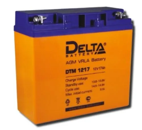 Аккумулятор Delta DTM 1217