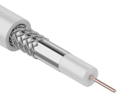 Кабель коаксиальный RG-6, CCS 1,00(15%) Al 32х0,12 In PVC