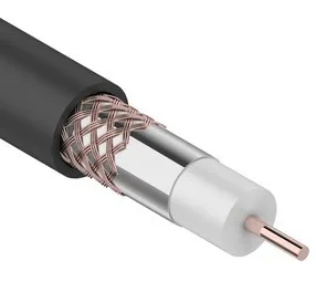 Кабель RG-6U+Cu 48проц. 75Ом бел. (м) PROCONNECT 01-2206
