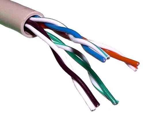 Кабель витая пара ParLan U/UTP Cat5e PVC 4х2х0,52 для внутренней прокладки