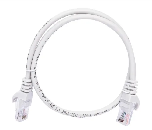 Шнур коммутационный (патч-корд) кат. 5Е UTP 0,5м серый GENERICA PC01-C5EU-05M-G