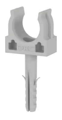Держатель с защелкой и дюбелем D25 (100 шт) (51325)