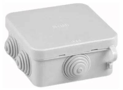 Коробка распределительная 85х85х40мм для наружного монтажа IP55 КР2603 HEGEL