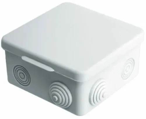 Коробка ОП 100х100х55мм, крышка, IP54, 8вх (SQ1401-0113)