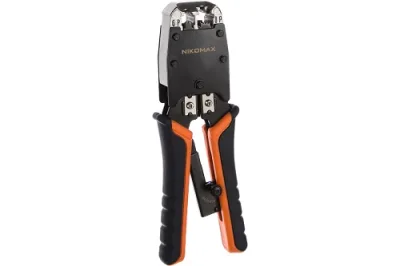 Инструмент обжимной профессиональный NMC-500R, RJ45/8P8C, RJ12/6P6C, RJ11/6P4C.