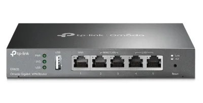 Маршрутизатор TP-LINK SafeStream ER605, черный