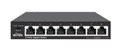 Коммутатор Wi-Tek WI-SG108 (v2), неуправляемый, 8 портов 1000Base-T