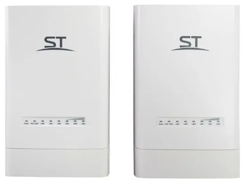 Беспроводная точка доступа ST-AP5/867-5 (Комплект 2 шт.), 4*10/100 LAN, до 5км., 5 ГГц