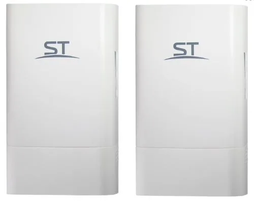 Беспроводная точка доступа ST-AP1/867-5 (Комплект 2 шт.), 1*10/100Mbps, до 1 км, 5 ГГц