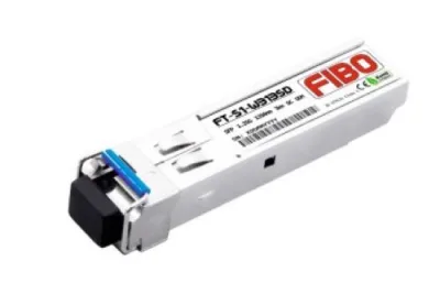 SFP модуль SC FT-S1-W313SD, WDM, 1.25 G, 3 км, TX 1310 нм, RX 1550 нм, SC, DDM