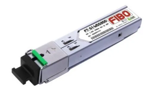 SFP модуль SC FT-S1-W553SD, WDM, 1.25 G, 3 км, TX 1550 нм, RX 1310 нм, SC, DDM