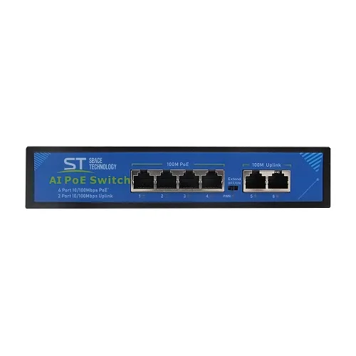 Сетевой PoE коммутатор ST-S46POE (2М/65W/А) PRO (версия 4)
