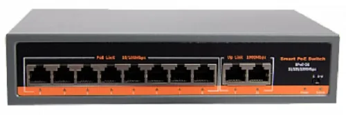 Сетевой PoE коммутатор SP-10/P8 Lite (S)