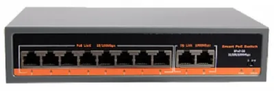 Сетевой PoE коммутатор SP-10/P8 Lite (S)
