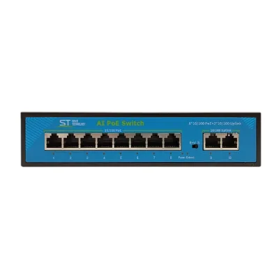 Сетевой PoE коммутатор ST-S180POE (2M/100W/А) PRO резервируемый