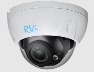 Видеокамера купольная RVi-1ACD202M (2.7-12) white
