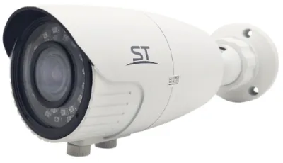 Видеокамера цилиндрическая ST-2013 БЕЛАЯ уличная (2,8-12mm 103-31°), 2MP (1080p), ИК до 50 м