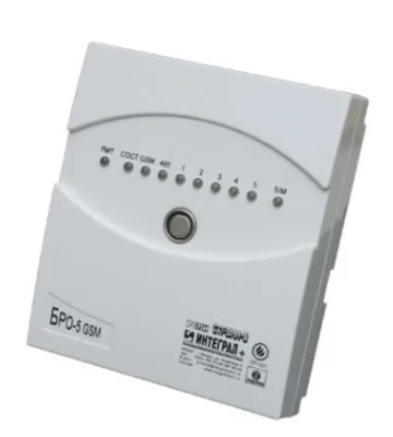 Блок радиоканальный объектовый БРО-5 GSM