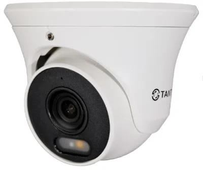 IP камера купольная TSi-Ee50FP, двойн. подсв., 2.8, 5 Мп, DC 12V, PoE, встр. микр., microSD