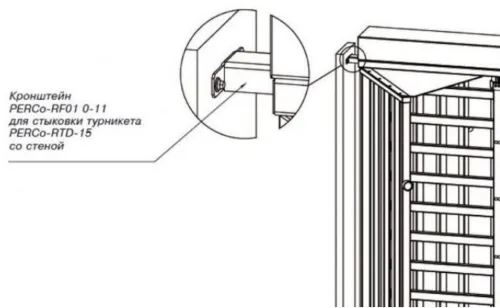 Кронштейн PERCo-RF01 0-11