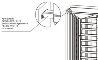 Кронштейн PERCo-RF01 0-11