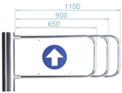 Створка для калитки PERCo-AG-900