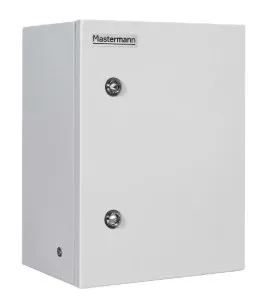 Шкаф настенный навесной MASTERMANN-12У+, IP66, 300×400×220 мм (Ш×В×Г)