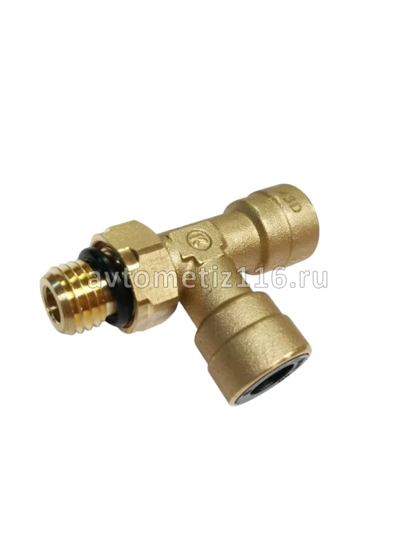 Фитинг тройник вертикальный 8-8-M12X1,5 (Camozzi) СЕРИЯ С