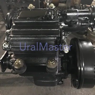 4320-1800012-20 Раздаточная коробка Урал с ручником и КДОМ