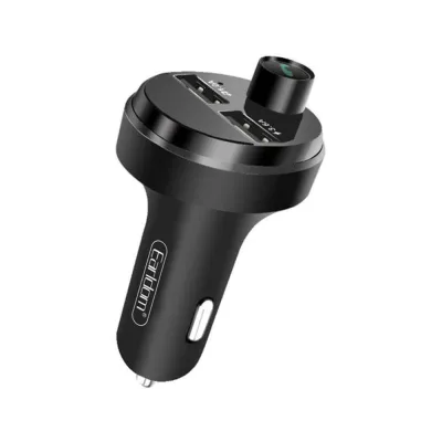 NEW FM-трансмиттер, 2 USB Earldom ET-M42, Bluetooth, 3.6A, дисплей, микрофон, microSD