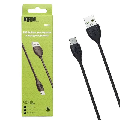 NEW Кабель USB MRM MR43t Type-C 1000mm (black)