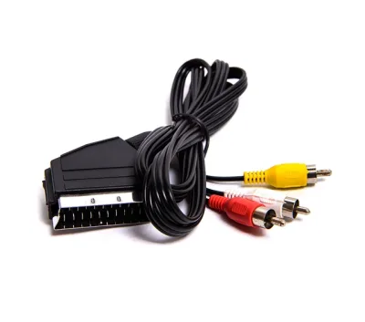 NEW Кабель SCART to 3rca SK15 (без переключателя) 1,5 метр