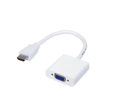 NEW Адаптер HDMI to VGA (white)