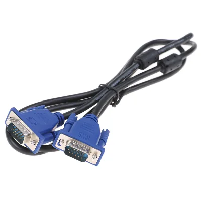NEW Кабель VGA-VGA M/M 1,5м =1,4м (4+2)