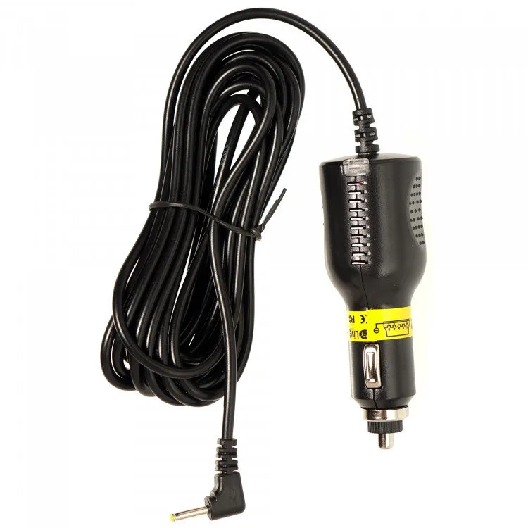Автомобильное З/У LP4 25 5V/2A (2,5*0,7) 3500mm (угловой-штекер)