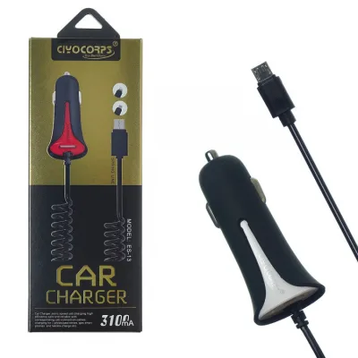 АЗУ CIYOCORPS ES-13 3,1A 1USB + Micro 1,2m NEW