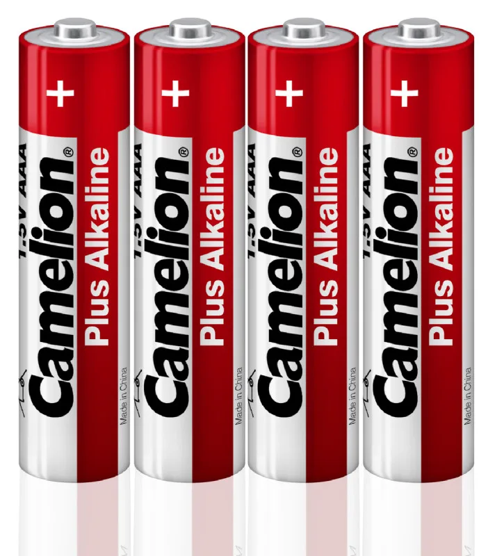 Батарейка AA Camelion LR06-4P Plus Alkaline, 1.5В, (4/60/720)
