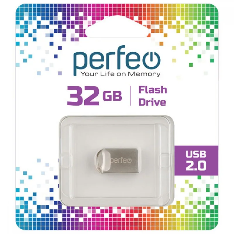 NEW Perfeo USB 32GB M09 Metal Series