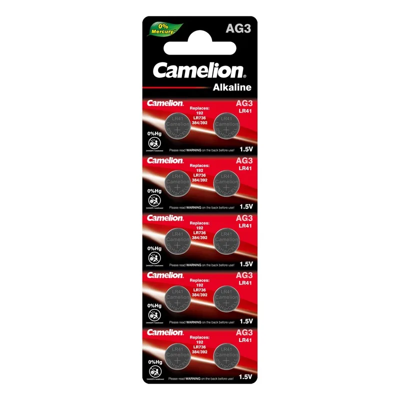 Батарейка Camelion G3-LR41-10BL, (10/100/3600)