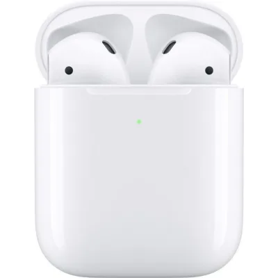Наушники Apple AirPods с возможностью беспроводной зарядки