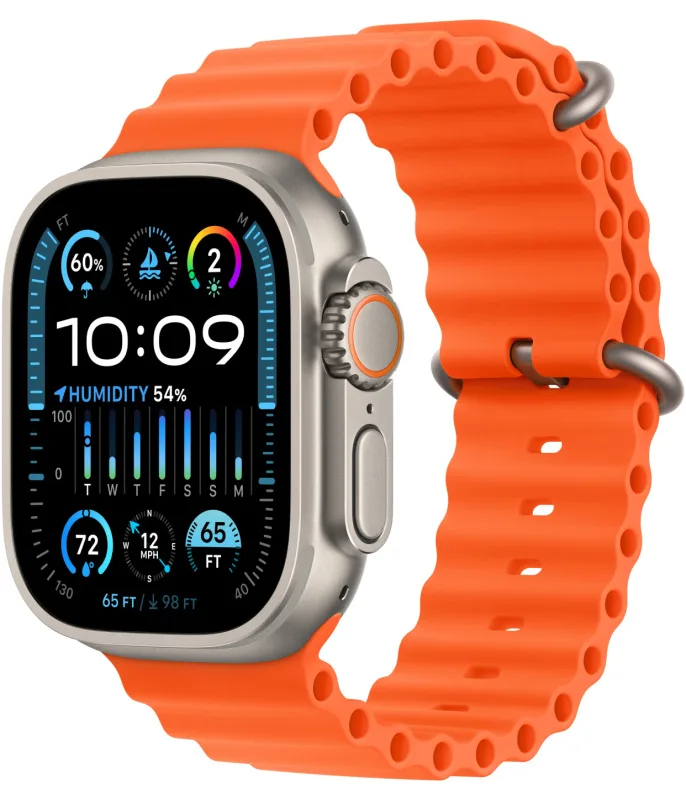Apple Watch Ultra 2 GPS + Cellular, 49 мм, корпус из титана