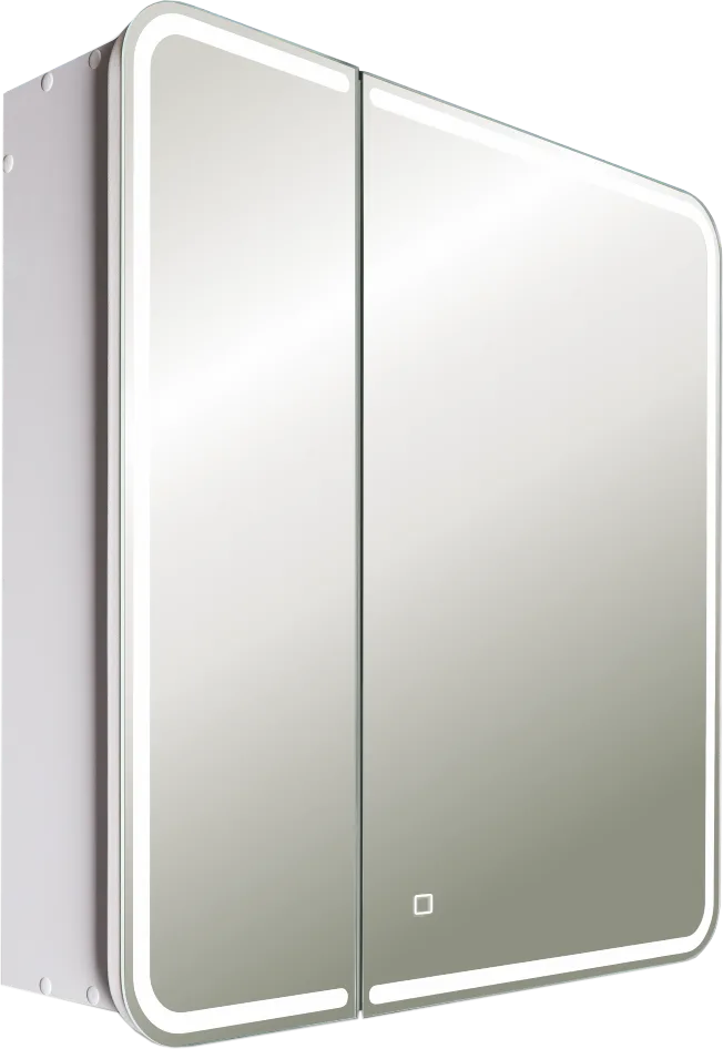 Зеркало-шкаф Silver Mirrors Alliance 80x80 с подсветкой